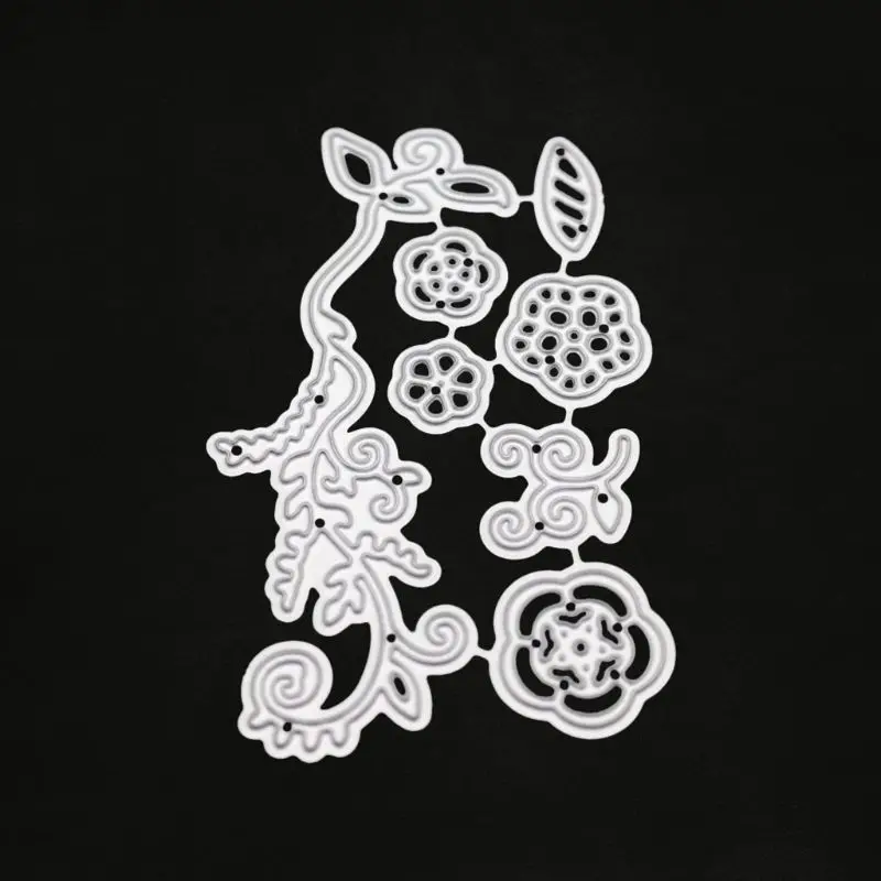 

Mini Flowers Metal Cutting Dies Stencil Scrapbooking DIY Album Stamp Paper Card