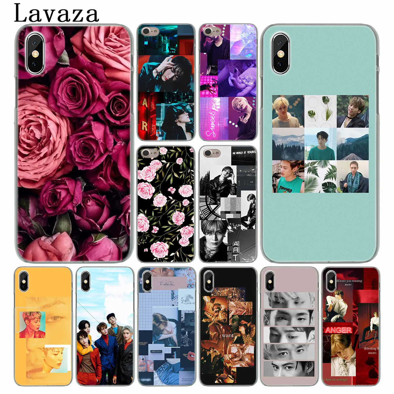 Твердый чехол для телефона Lavaza SHINee KPOP Boy group iPhone XR XS X 11 Pro Max 10 7 8 6S 5 5S SE