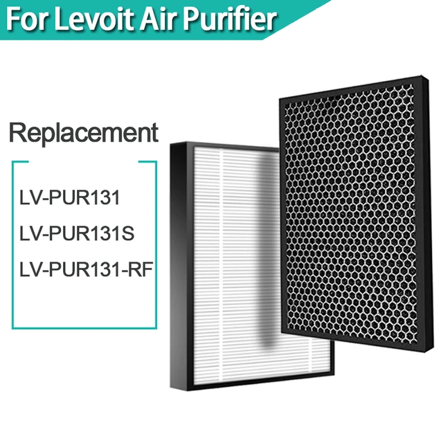Replacement Air Filter LV-PUR131-RF for Levoit LV-PUR131 LV-PUR131S Air  Purifier, Compatible HEPA Carbon Filter - AliExpress