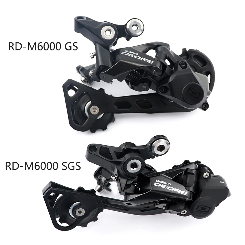 Shimano Deore RD M6000 10 задний переключатель скорости GS SGS MTB переключатели для горного велосипеда 10-speed 20/30-speed MTB Аксессуары для велосипеда