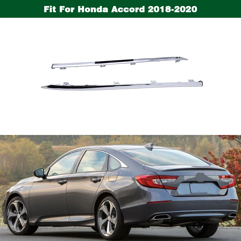 1 пара хромированный бампер для Toyota Camry литья отделка молдингов крышка полоса подходит для Honda Accord