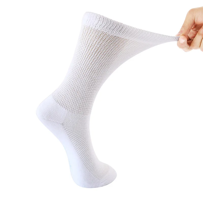 

Loose Combed Cotton Diabetics And Circulatory Nursing Crew Socks Seamless Without Rubber Soft Cushion For Diabetes Pregnants Old