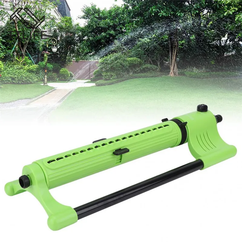 

Adjustable Swing Type Plastic Oscillating Sprinkler Automatic Watering Gardening Tool Garden Park Watering Sprinkler 2019