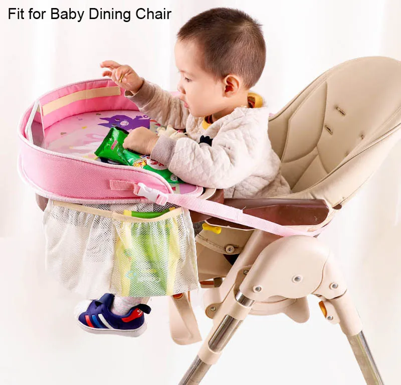 Водонепроницаемый настольный автомобильный поднос для хранения детских игрушек, держатель для младенцев, детский обеденный стол для напитков, автомобильные аксессуары, ограждение для малышей
