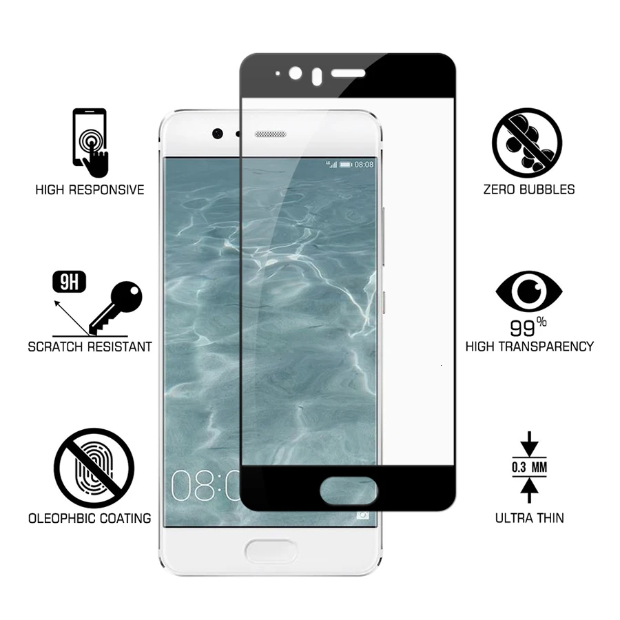 Protective Glass For Huawei P 10 Lite P10 Screen Protection Glass