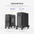 ORICO Computer Towers Stand Cart PC Cases Mobile Adjustable Computer CPU Holder with 4 Locking Caster Wheels for Gaming