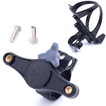 

Mountain Bike Water Bottle Cage Conversion Seat Bike Water Cup Holder Rotatable Adapter Converter for Road MTB Bike Cycling