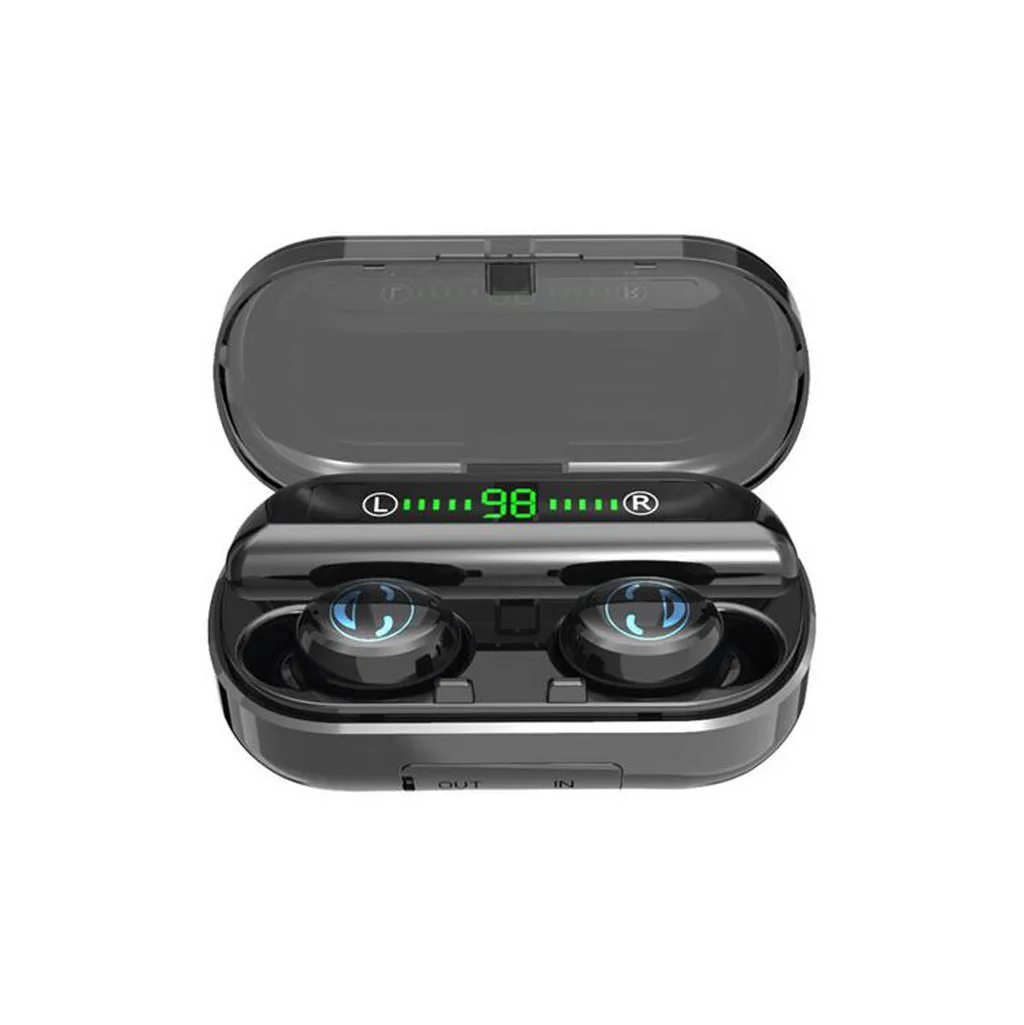 F9-5 bluetooth-гарнитура Tws мини-наушник стереогарнитура Беспроводная активная шумоподавление с микрофоном гарнитура Hands-free#20