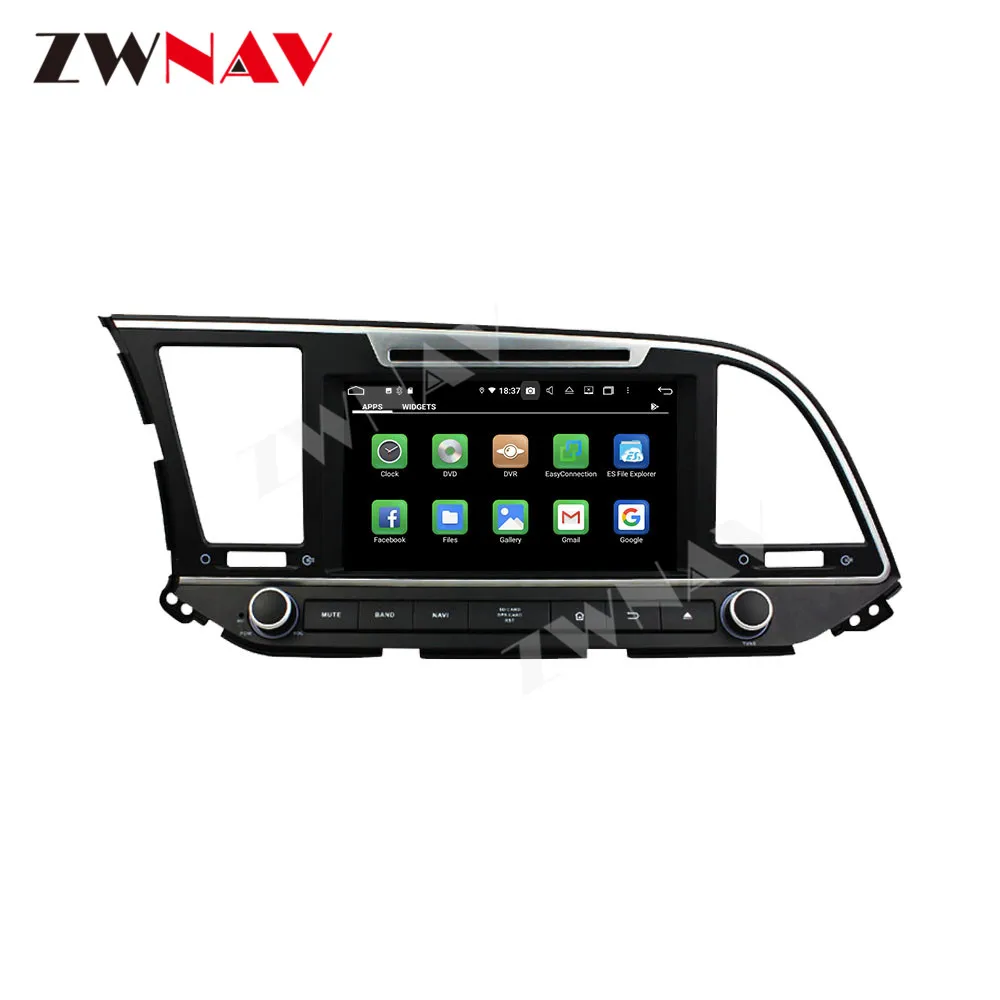 128GB Carplay 2 Din For Hyundai Elantra 2015 2016 2017 2018 Android Multimedia Player Audio Radio GPS Navi Head Unit Auto Stereo