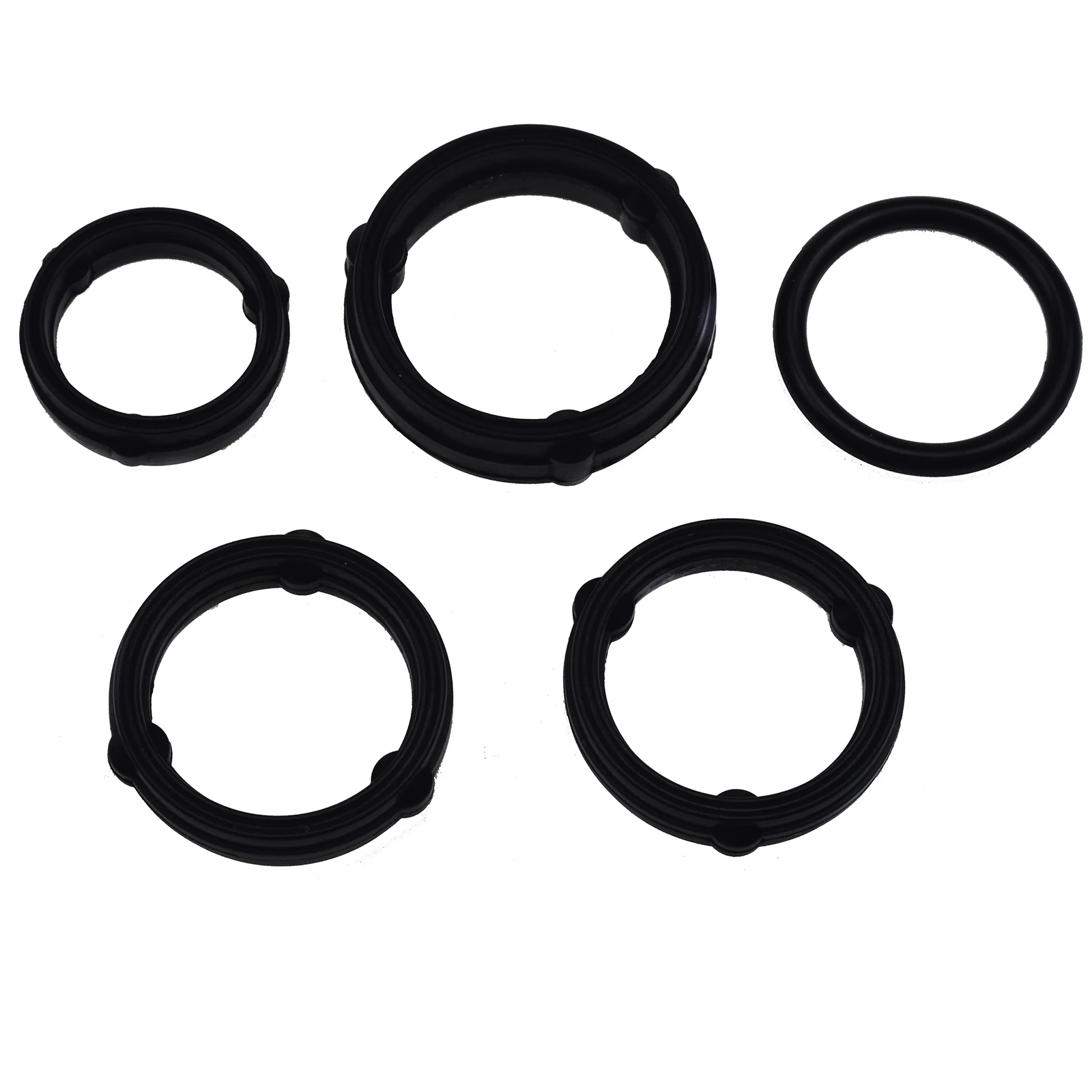 New Fit For Jeep Wrangler JK Grand Cherokee WK Black Engine Oil Filter O-Ring Set 68166067AA,7B0 198 029