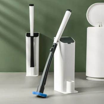 

SDARISB Disposable Toiletwand Cleaning Brush Toilet Brush Holder With Cleaning System For Bathroom Toilet And Kitchen Clean