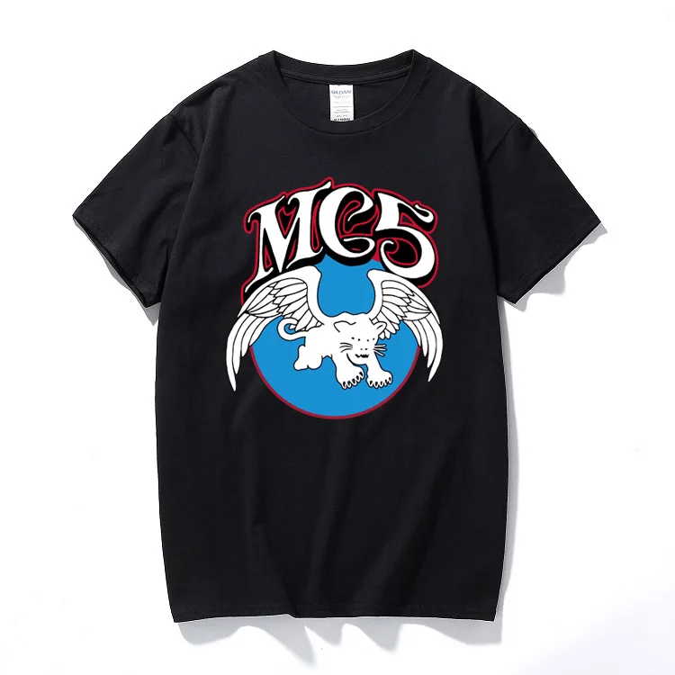 Situation comedy Friends T shirt Punk band motor city MC5 Fashion print T-shirt hip hop tee homme Cotton short sleeved | Мужская одежда