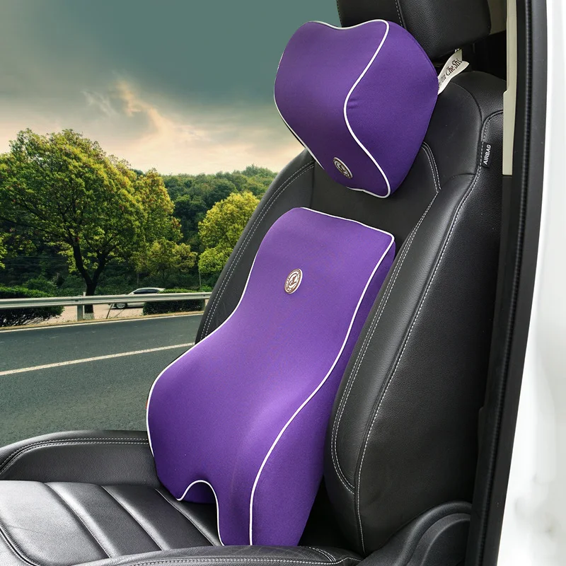 Car Lumbar Support Seat Cushion Car Pillow Seat Supports Lumbar Cushion