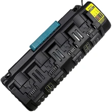 Зарядное устройство для Dewalt с 4 портами и двумя USB 14 18 в 3 А быстрое