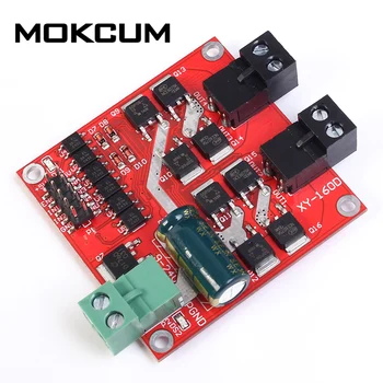 

L298 7A 160W 2 Channel CH Dual H-bridge DC Motor Driver Module Positive Negative Rotate PWM Regulation Optocoupler Isolation