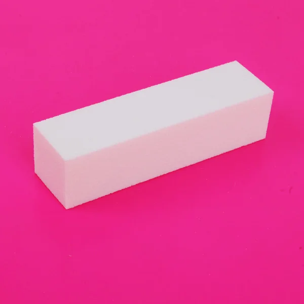 1 pc White 10 шт. розовый белый зеленый красочная шлифовальная губка набор полировщиков для ногтей пилки Блок шлифовальный маникюр с полировкой набор инструментов для ногтей - Цвет: 1 pc White