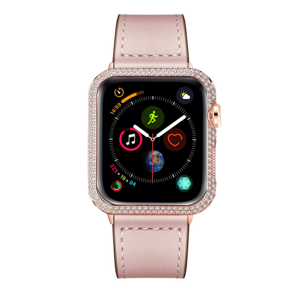 Новинка для apple watch ремешок контрастного цвета кожа apple watch 44/40 мм iwatch ремешок 42 м/38 мм Высокое качество браслет ремень