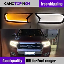 DRL светодиодный фара дневного света крышка для ford ranger T7- аксессуары для ford ranger everest endeavor