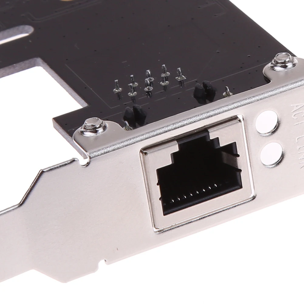 Запчасти PCI Express адаптер сетевой карты один порт Компьютерные аксессуары гигабитный Ethernet разъем и игрушечный преобразователь высокоскоростной сервер
