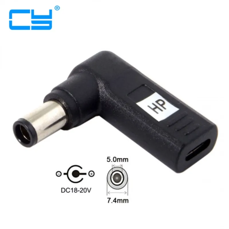 1 шт. адаптер Переходник USB 3 Type C (мама) на постоянный ток 7 4 мм x 5 0