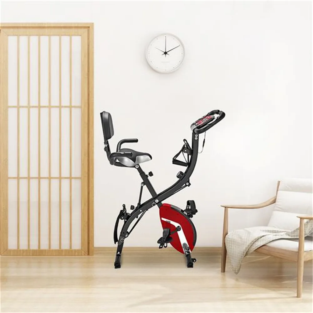 

3-in-1 Family Sports Folding Upright Bike for Indoor Exercise Spinning Bike Exercise Bike Home Trainer Load Indoor Cycling 2019