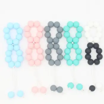 

Baby Toys Teether Bracelet Molar Stick Non Toxic Silicone Bite Stick Cute Cartoon Pattern Toy
