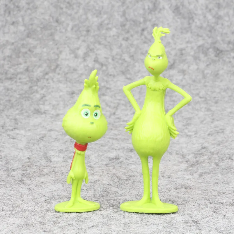 12 шт./компл. Рождественская экшн фигурка Grinch игрушки макс. собака мультфильм ПВХ