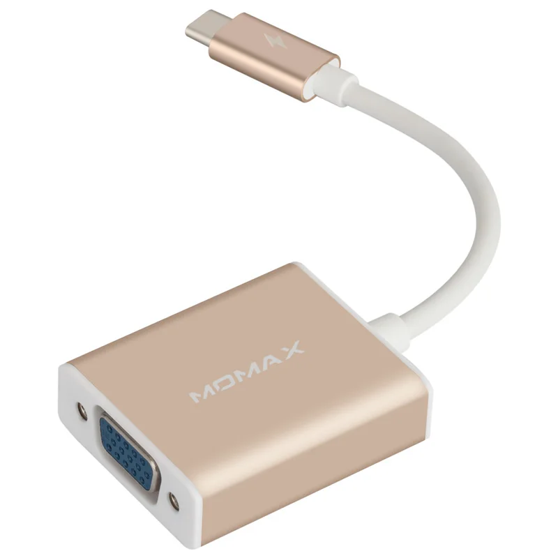 MOMAX DHC3 elite USB C порт конвертер(USB-C VGA) 1200P HD USB3.1 высокая скорость передачи hdmi кабель нет необходимости привод