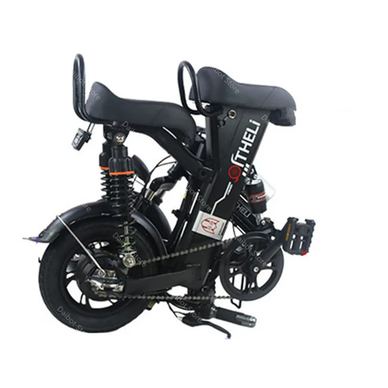 12 дюймовый мини Электрический скутер для взрослых двухколесный 350 Вт 15 Ач 60 км