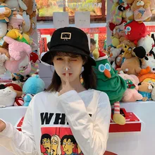 Новая вышитая Рыбацкая шляпа, мужская и женская уличная дикая козырек, летняя уличная Кепка для бассейна, Мужская Панама, шапочки