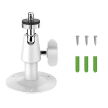 Настенный датчик крепления безопасности, металлический кронштейн для камеры безопасности, внутренний кронштейн, вращение на 360 градусов, TU-shop