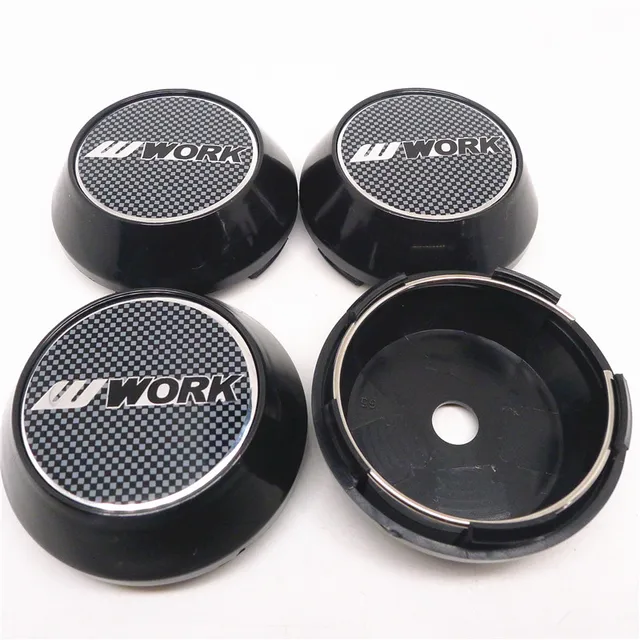 4 stücke 65mm W Work Nabendeckel Rad Abdeckung Abzeichen