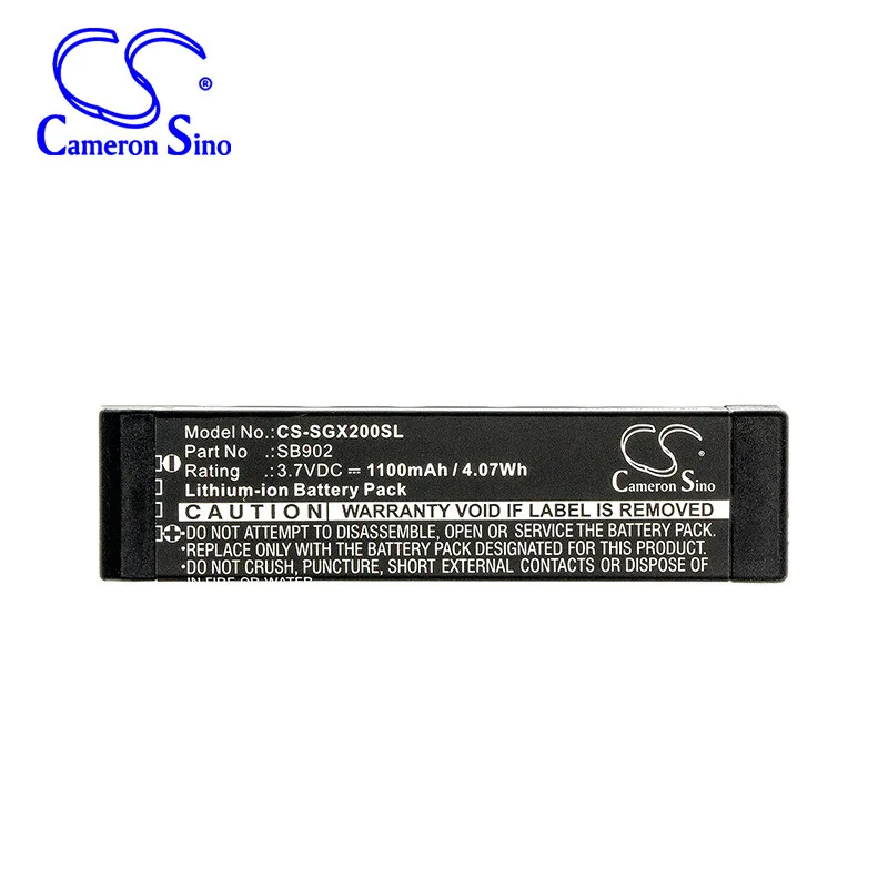 CameronSino Для SHURE GLX D цифровые беспроводные системы GLXD1 GLXD2 MXW2 SB902 батарея|Цифровые