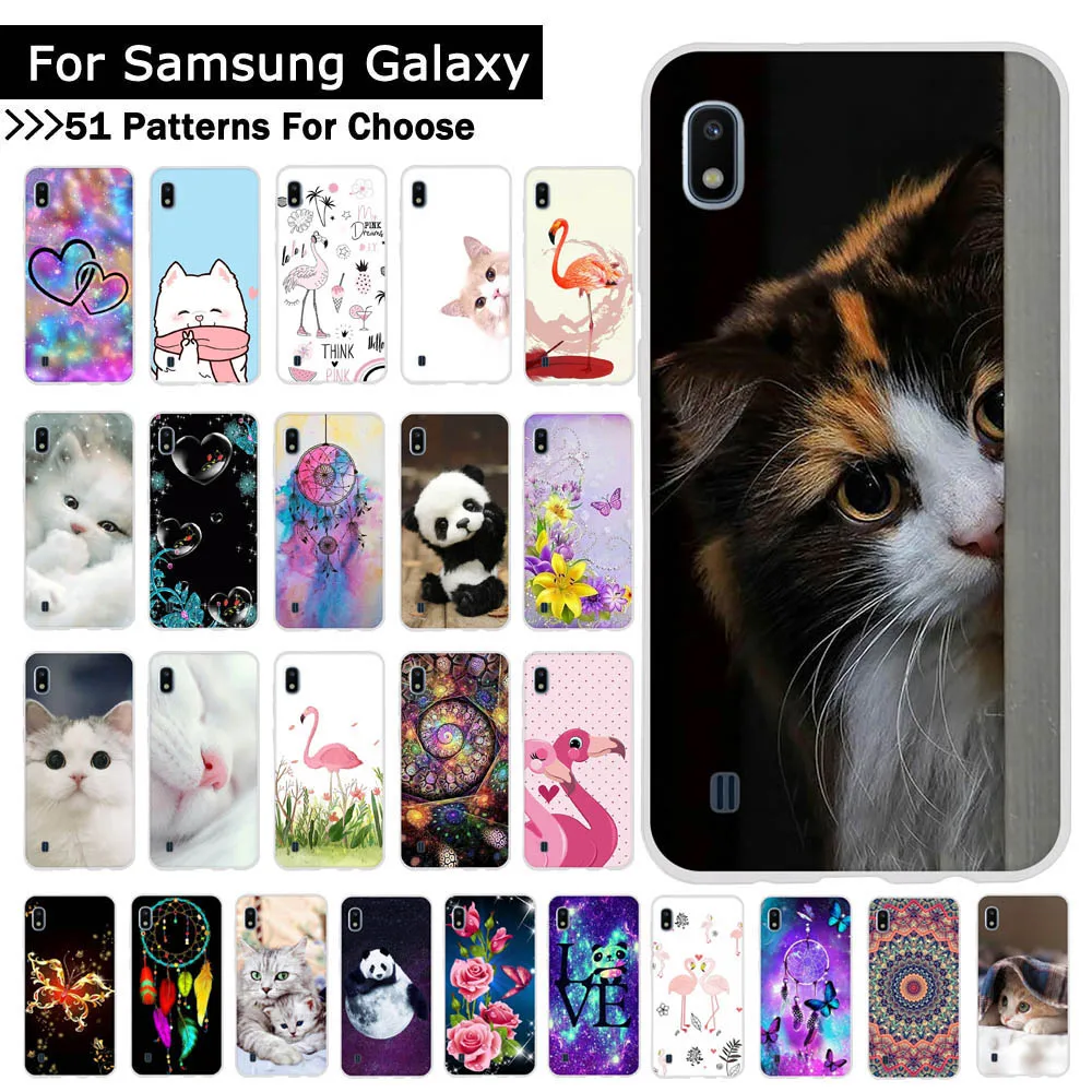 

For Samsung Galaxy A10 A20 A30 A40 A50 A70 Phone Case Soft Silicone TPU Cases Back Phone Covers Coque Fundas for Samsung A10
