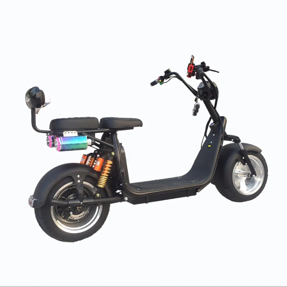 Citycoco светодиодные фары 1500 Вт бесщеточный двигатель литиевая батарея 60V12A