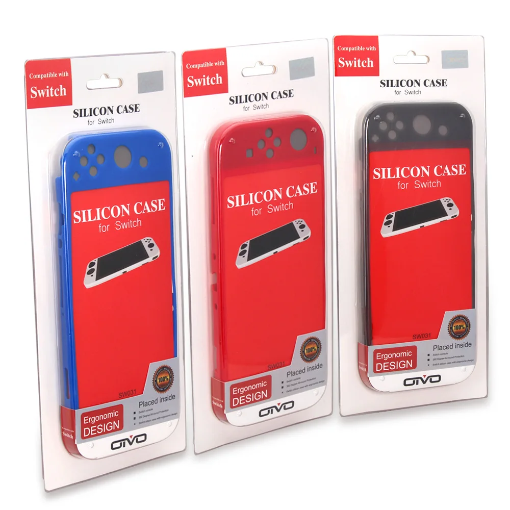 

New Style Nintendo Switch Mainframe Conjoined Silicone Cover Boxed (3-Color) IV-SW031 A523
