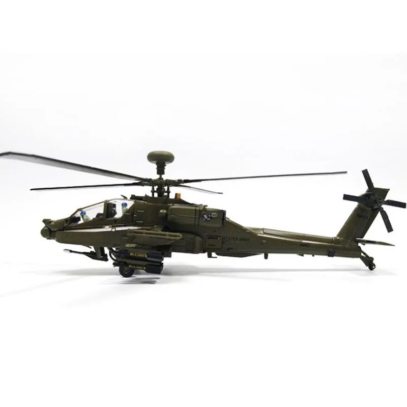 1/72 scale Black Hawk AH-64 APACHE helicopter Army fighter aircraft airplane models adult children toys military collection