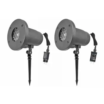 

Snow Projector Light Festival Decor Waterproof Lawn Snowflake Remote Control LED Lamp for Halloween Outdoor Yard Lawn