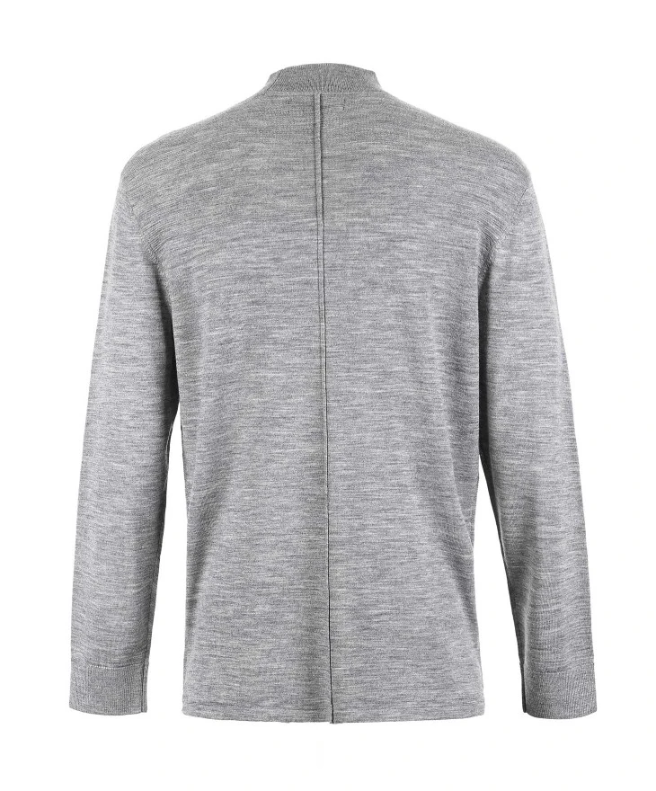 JackJones мужские свободные подходят круглый вырез чистый цвет шерстяной вязаный свитер | 218324501