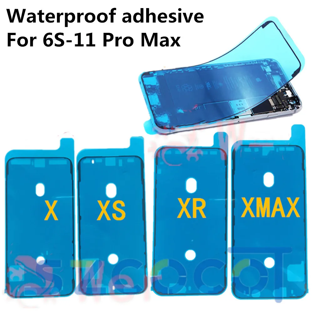 100 шт. водонепроницаемые клейкие ленты для iPhone X XS MAX XSM XR |