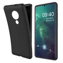 Для Nokia 7,2 6,2 3.1C X71 4,2 3,2 8,1 9 PureView 6,1 плюс 7,1 плюс задняя крышка чехол Slim Fit Мягкий ТПУ телефон с противоударной защитой чехол