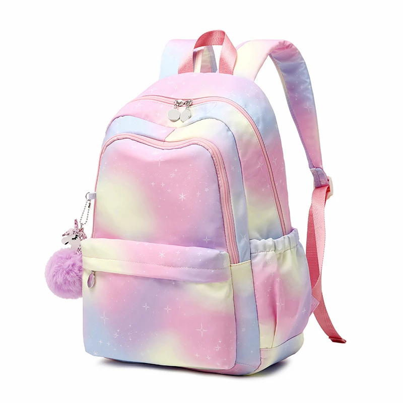 3 Piece Bow Backpack For Girls, Bow Design Backpack Set With