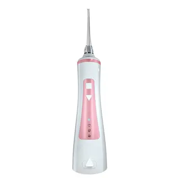 

Teeth Cleaner Professional Oral Irrigator Portable Rechargeable With 4 Modes Water Flossing For Home And Travel Waterproof