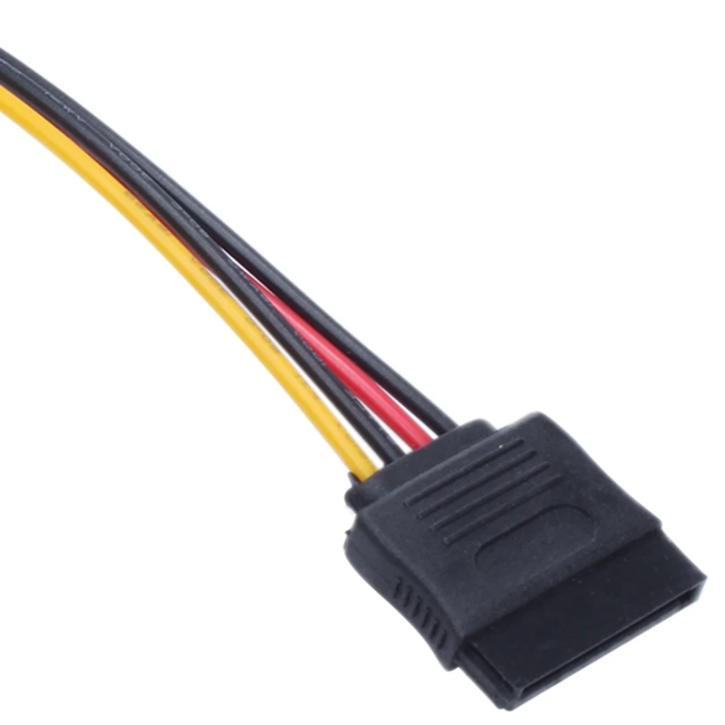6X для IDE/SATA/Molex 4-контактный разъем для Serial ATA SATA 15-контактный разъем Мощность Кабель-адаптер