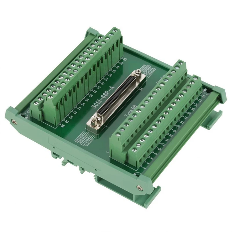 SCSI68 68-Pin дБ Тип гнездовой разъем коммутационная плата клеммный модуль