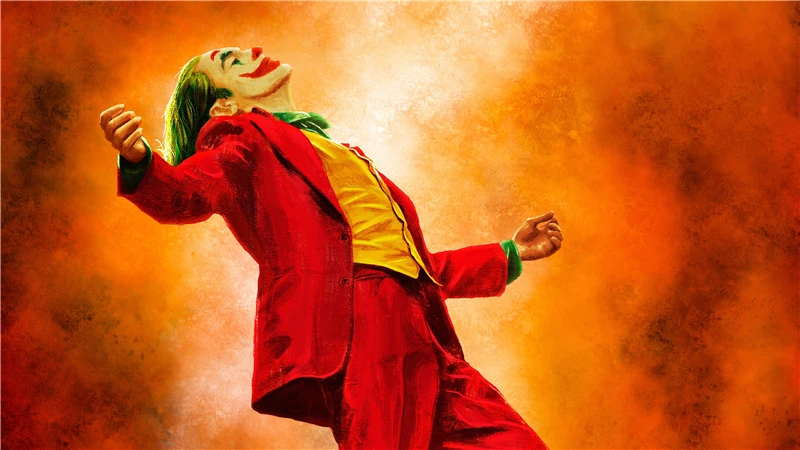 As the pic Печать Искусство Джокер печать плакат DC comics Джокер печать стены Искусство Джокер Печать на холсте домашний Декор стены - Цвет: As the pic