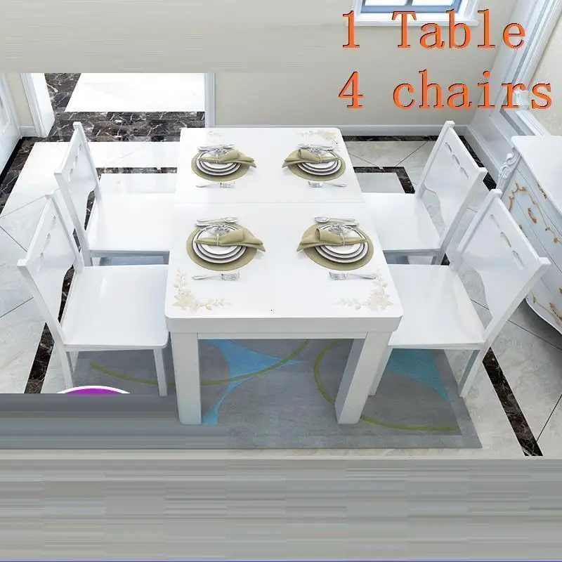 Version H Eet Tafel Comedores Mueble Piknik Masa sandalie Tisch Tavolo Dinning Set Pliante Tablo стол Меса бюро обеденный стол - Цвет: Version H
