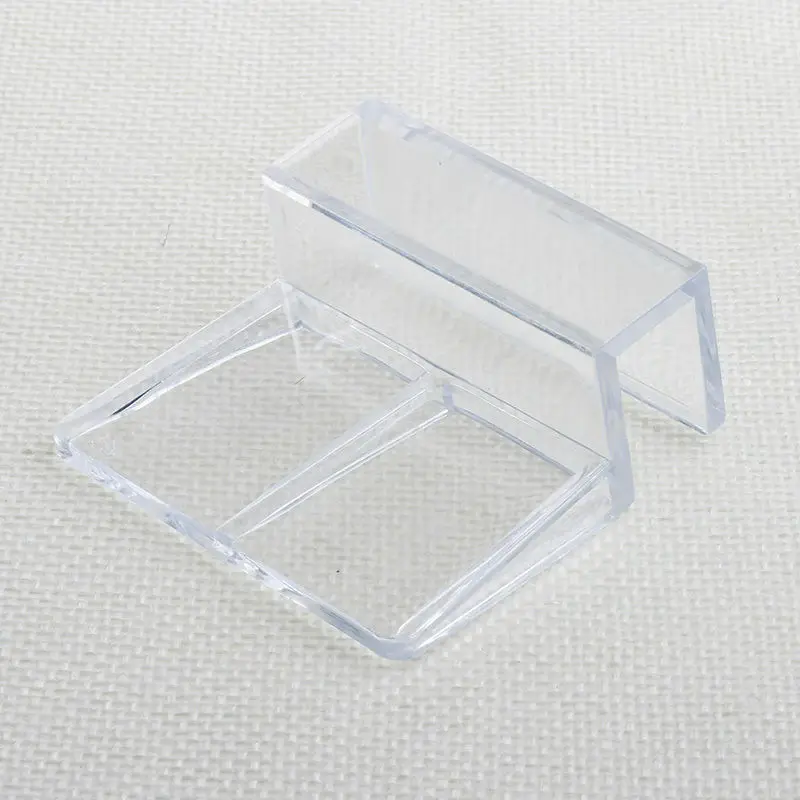 4pcs 6mm/8mm/10mm/12mm Fish Tank Acrylic Clips Aquarium Lid Cover Support Holder Bracket Clamp Stand Aquarium Supply images - 6