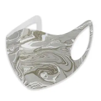 

Marble Texture print The stylish windproof and dustproof mask can clean the dustproof external shielding cloth.