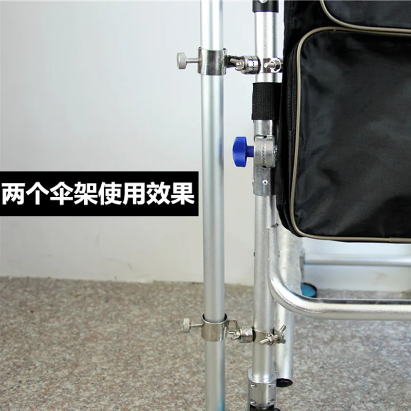 

Hong Teng Umbrella Fishing Chair Fixed Angling Accessories Universal Fishing Chair Fishing Gear Stainless Steel Frame Fishing Ch